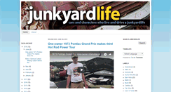 Desktop Screenshot of junkyardlife.com